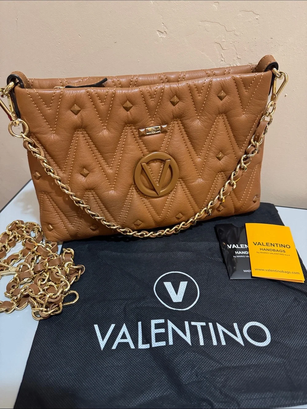 Valentino✨ Vanille Quilted Bag by Mario Valentino